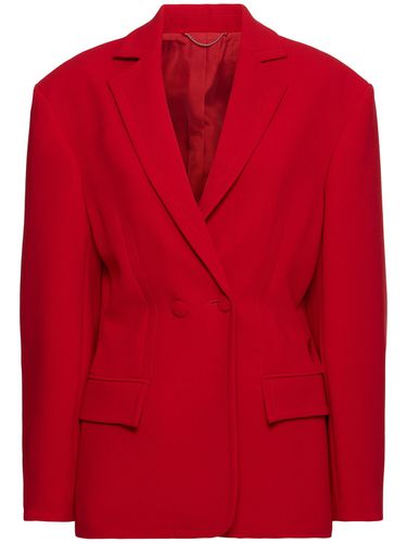 Blazer Aus Wollmischgewebe Mit Tailliertem Bund - MAGDA BUTRYM - Modalova