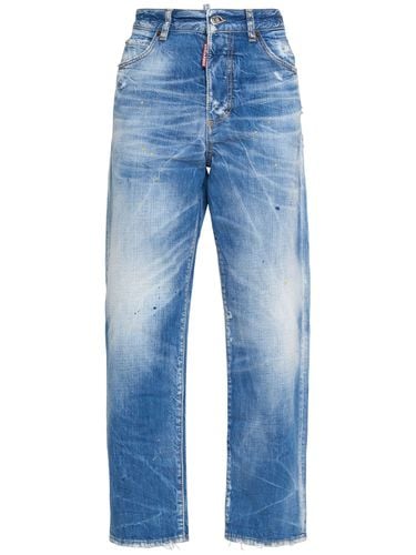 Jeans De Denim Con Cintura Alta - DSQUARED2 - Modalova