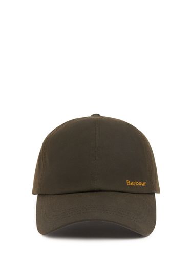 Belsey Waxed Sports Cap - BARBOUR - Modalova