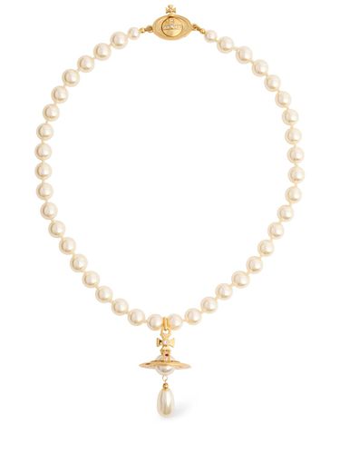 One Row Imitation Pearl Choker - VIVIENNE WESTWOOD - Modalova