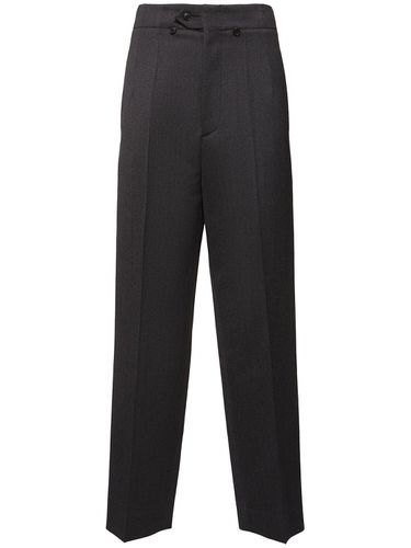 High-waist Tapered Wool Pants - VICTORIA BECKHAM - Modalova