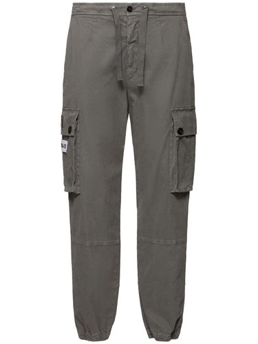 Garment Dyed Cargo Pants - DOLCE & GABBANA - Modalova