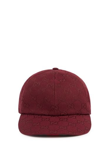 Allover Gg Cotton Baseball Cap - GUCCI - Modalova