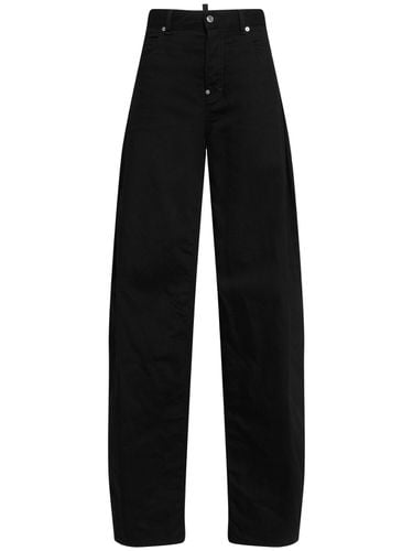 Icon Amelia Wide Leg Low Rise Jeans - DSQUARED2 - Modalova