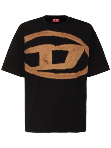 Bleached Logo T-shirt - DIESEL - Modalova