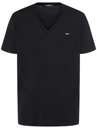 Cool Fit Cotton T-shirt - DSQUARED2 - Modalova