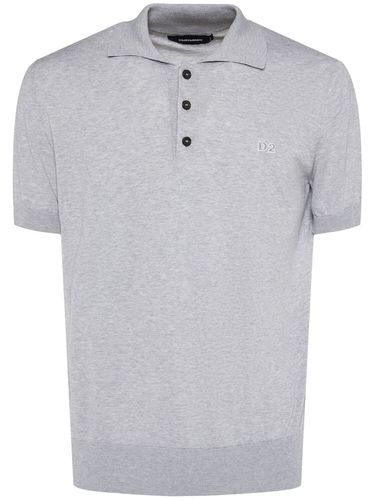 Polo In Cotone - DSQUARED2 - Modalova