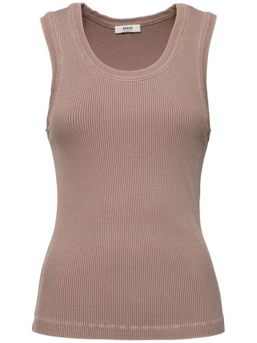 Poppy Cotton Blend Jersey Tank Top - AGOLDE - Modalova