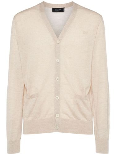 Cardigan Aus Wolle - DSQUARED2 - Modalova