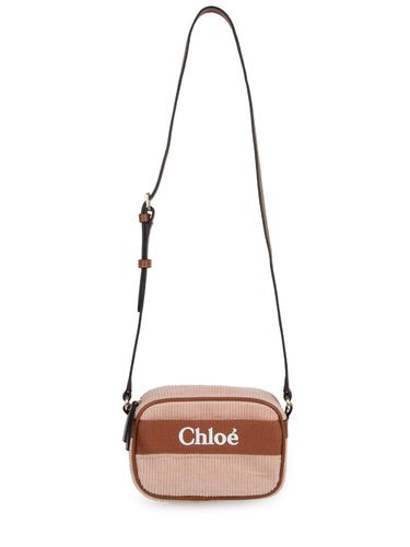 Bolso De Shearling Y Piel Sintética - CHLOÉ - Modalova