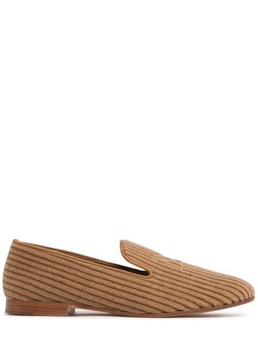 Mm Hohe Samtloafer Mit Streifen - MAX MARA - Modalova