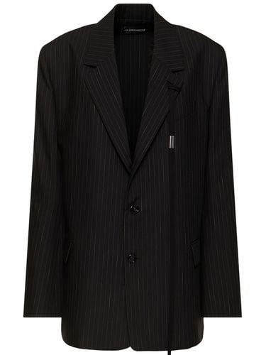 Blazer Sastre Con Rayas - ANN DEMEULEMEESTER - Modalova