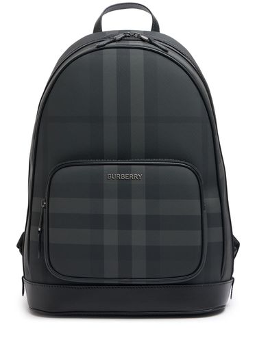 Check E-canvas Backpack - BURBERRY - Modalova