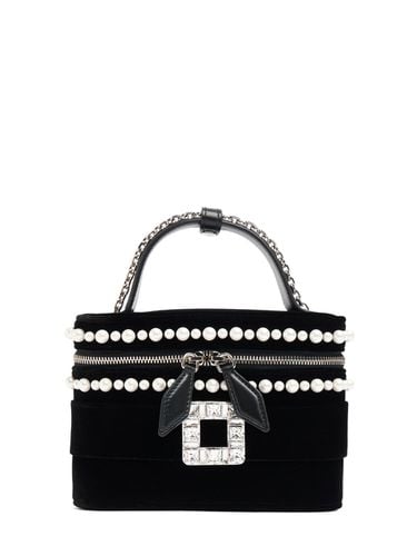 Micro Vanity Embellished Top Handle Bag - ROGER VIVIER - Modalova