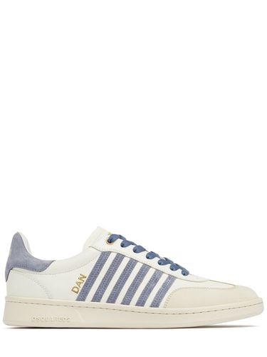 Low Leather Sneakers - DSQUARED2 - Modalova