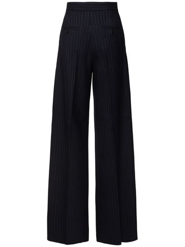 Pantaloni Bacca In Lana Gessata - MAX MARA - Modalova