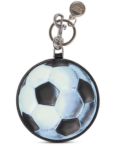 Portachiavi Pallone Da Calcio - MOSCHINO - Modalova