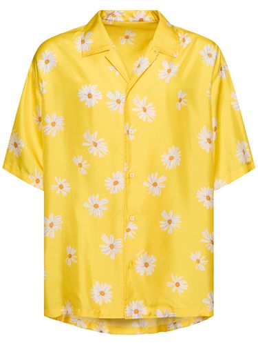 Camisa De Manga Corta Con Estampado - MOSCHINO - Modalova