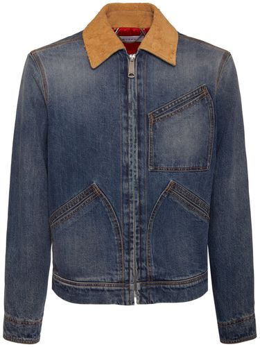 Chaqueta De Denim - ALEXANDER MCQUEEN - Modalova