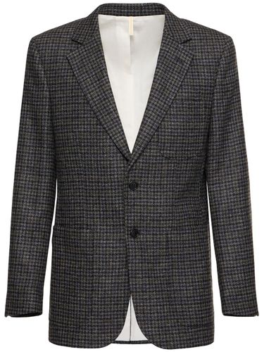 Blazer De Tweed De Lana - SUNFLOWER - Modalova