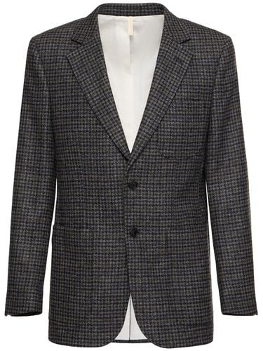 Tweed Wool Blazer - SUNFLOWER - Modalova