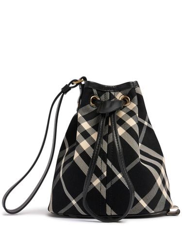 Bolso Bucket Essential Con Cordones - BURBERRY - Modalova