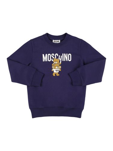 Sudadera De Algodón - MOSCHINO - Modalova