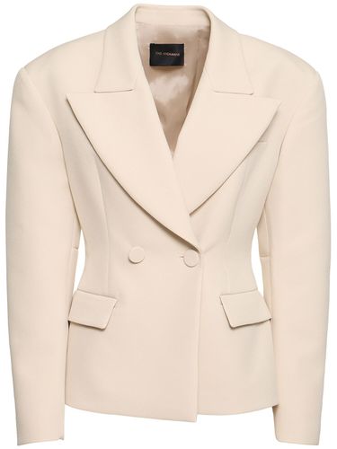 Tillie Shaped Crepe Blazer - THE ANDAMANE - Modalova