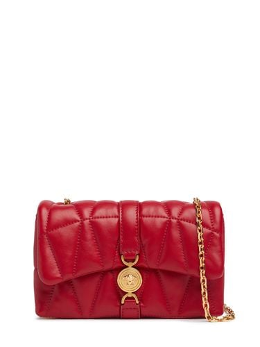 Mini Kleio Leather Shoulder Bag - VERSACE - Modalova