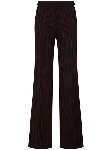 Pantaloni Sartoriali Gessati In Lana - ALEXANDER MCQUEEN - Modalova