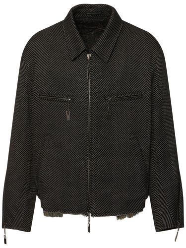 Chaqueta Casual De Lino - YOHJI YAMAMOTO - Modalova