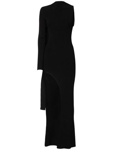 Asymmetric Knitted Dress - DAVID KOMA - Modalova