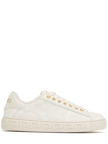 Sneakers Jacquard Barocco - VERSACE - Modalova