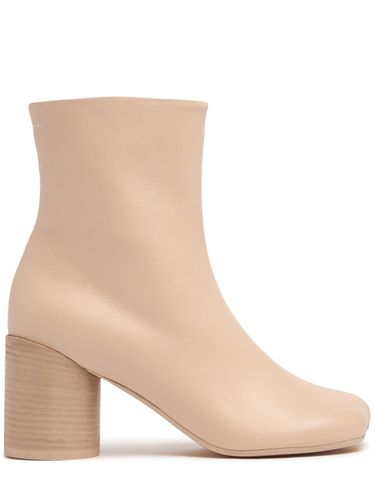 Mm Nappa Leather Ankle Boots - MM6 MAISON MARGIELA - Modalova