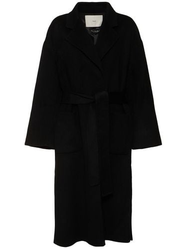 Cappotto Lungo In Misto Cashmere - DUNST - Modalova