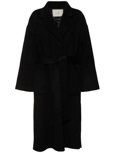 Cashmere Blend Long Robe Coat - DUNST - Modalova