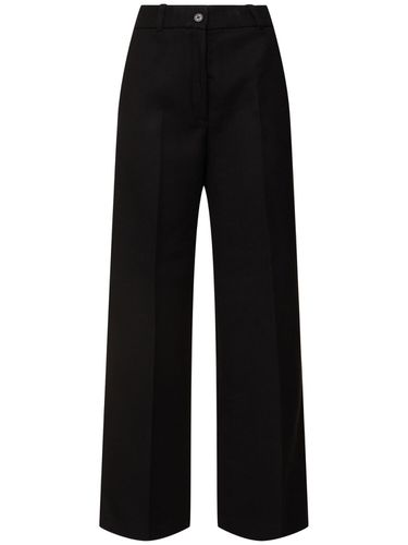 Semi-wide Straight Pants - DUNST - Modalova