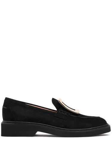 Mm Hohe Loafer Aus Wildleder „viv Rangers“ - ROGER VIVIER - Modalova