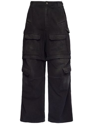 Pantaloni Cargo In Cotone - BALENCIAGA - Modalova