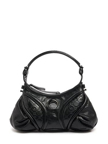 Moonogram Futura Leather Mini Bag - MARINE SERRE - Modalova