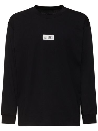 Langarm-t-shirt - MM6 MAISON MARGIELA - Modalova