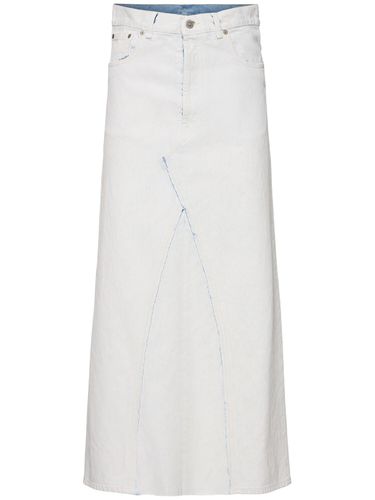 Falda Larga De Denim - MAISON MARGIELA - Modalova