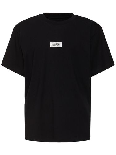 Short Sleeve Logo T-shirt - MM6 MAISON MARGIELA - Modalova