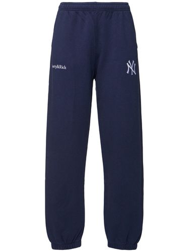 Pantaloni Tuta Yankees In Cotone - SPORTY & RICH - Modalova