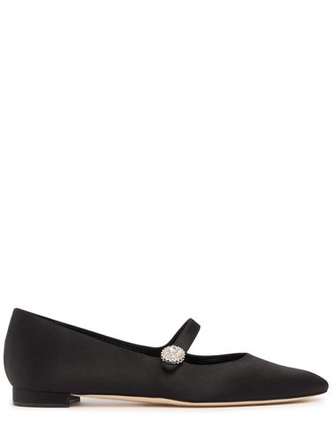 Mm Marijana Satin Flats - MANOLO BLAHNIK - Modalova