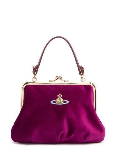 Bolso De Mano Granny Frame De Terciopelo Con Asa - VIVIENNE WESTWOOD - Modalova