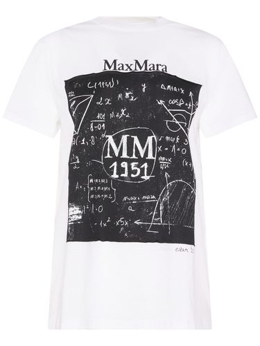 Camiseta De Algodón Jersey - MAX MARA - Modalova