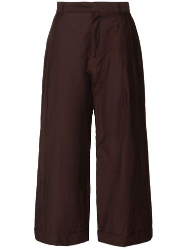 Pantalones De Algodón Con Pierna Ancha - SOEUR - Modalova