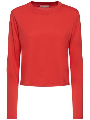 Masal Organic Cotton Long Sleeve T-shirt - LOULOU STUDIO - Modalova