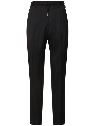 Pantalones Jogger De Lana - TAGLIATORE - Modalova